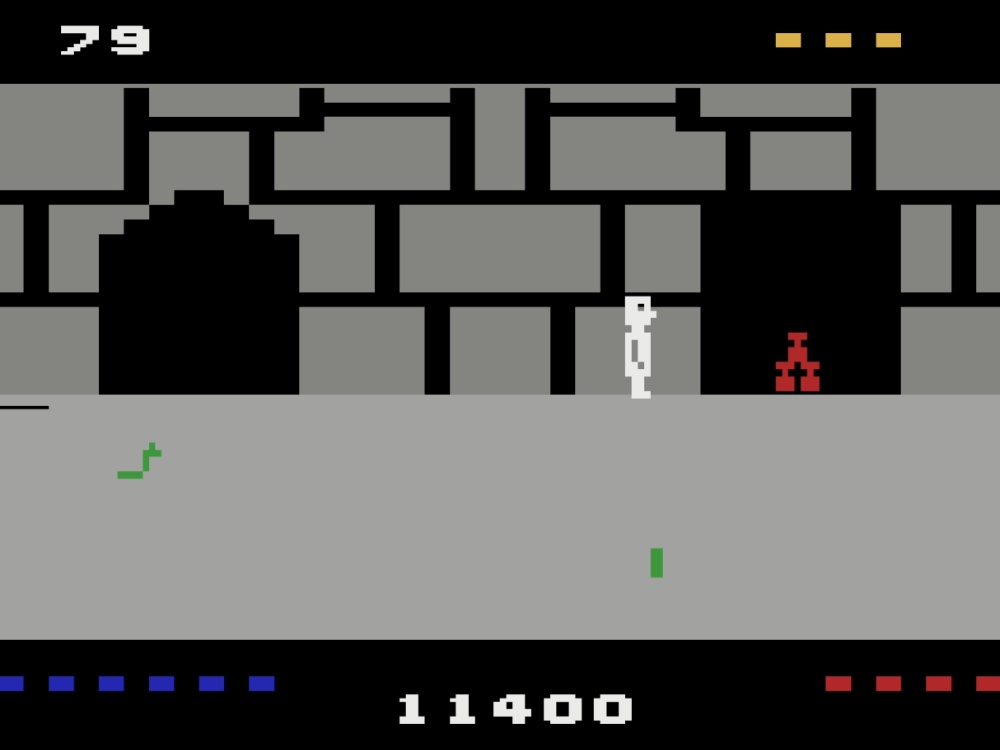 Gameplay of Quest for Quintana Roo for Atari 2600
